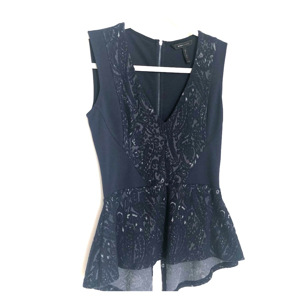 BCBG sleeveless top